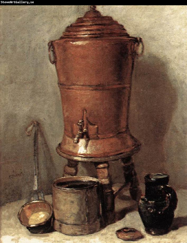 jean-Baptiste-Simeon Chardin The Copper Drinking Fountain